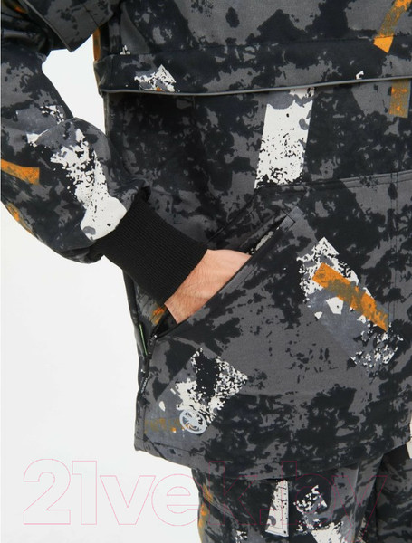 Изображение товара Костюм для охоты и рыбалки Huntsman Антигнус Люкс летний Твил-Пич КМФ192 (р-р 48-50/170-176)