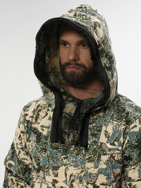Изображение товара Костюм для охоты и рыбалки Huntsman Антигнус Люкс летний Твил-Пич Лабиринт (р-р 48-50/170-176)