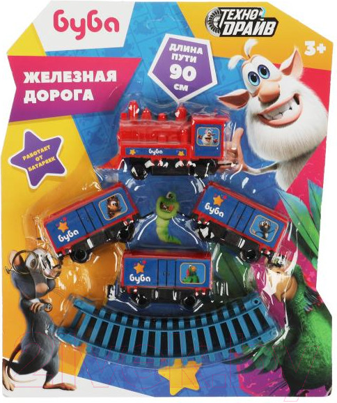 Изображение товара Железная дорога игрушечная Технодрайв Буба / B1650022-R1 