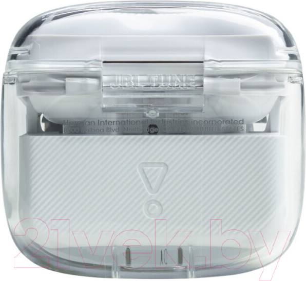 Изображение товара Беспроводные наушники JBL Tune Flex Ghost / JBLTFLEXGWHT (белый)