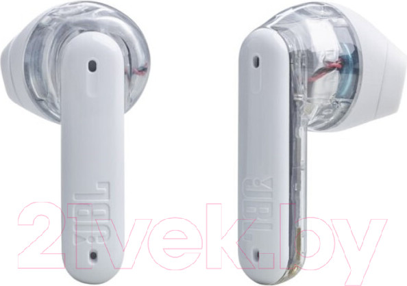Изображение товара Беспроводные наушники JBL Tune Flex Ghost / JBLTFLEXGWHT (белый)