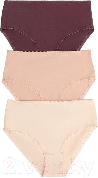Изображение товара Комплект женских трусов Mark Formelle 412075-3 (р.118, жасмин)