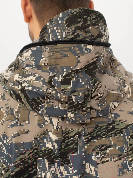 Изображение товара Костюм для охоты и рыбалки Huntsman Стрелок Антимоскит летний Сорочка смесовая Лабиринт (р-р 52-54/170-176)