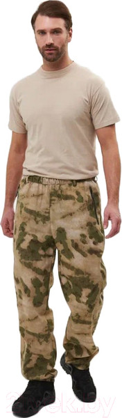 Изображение товара Штаны для охоты и рыбалки Huntsman Стрелок летние Сорочка смесовая Малахит (р-р 52-54/182)