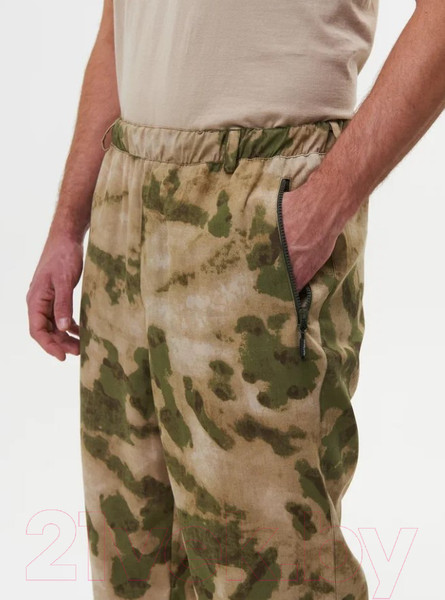 Изображение товара Штаны для охоты и рыбалки Huntsman Стрелок летние Сорочка смесовая Малахит (р-р 52-54/182)