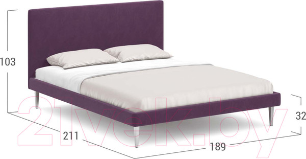 Изображение товара Двуспальная кровать Moon Family 1256 / MF008822