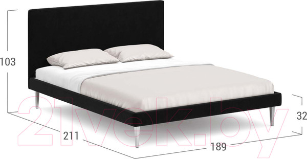 Изображение товара Двуспальная кровать Moon Family 1256 / MF008857