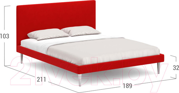 Изображение товара Двуспальная кровать Moon Family 1256 / MF008862