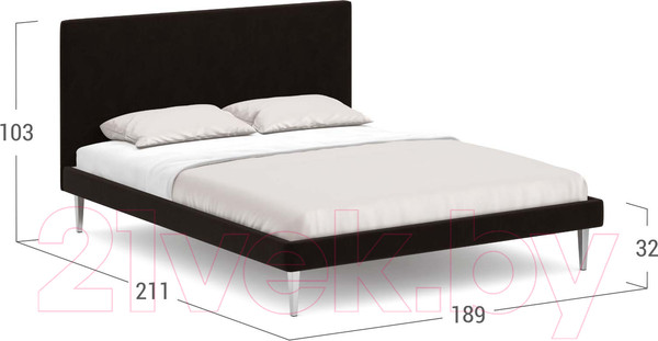 Изображение товара Двуспальная кровать Moon Family 1256 / MF008812