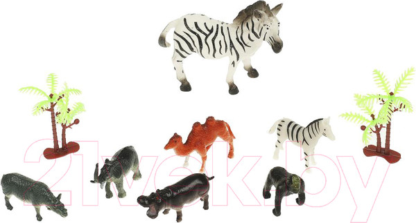Изображение товара Набор фигурок игровых Играем вместе Дикие животные  ZY1452407-R 