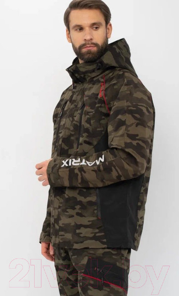 Изображение товара Костюм для охоты и рыбалки Huntsman Матрица летний Смесовая Рип-Стоп КМФ DJIN (р-р 44-46/182-188)