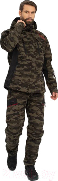Изображение товара Костюм для охоты и рыбалки Huntsman Матрица Смесовая летний Рип-Стоп КМФ DJIN (р-р 48-50/170-176)