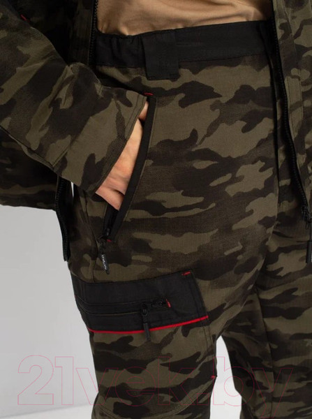 Изображение товара Костюм для охоты и рыбалки Huntsman Матрица Смесовая летний Рип-Стоп КМФ DJIN (р-р 48-50/170-176)