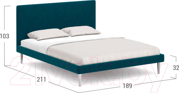 Изображение товара Двуспальная кровать Moon Family 1256 / MF008802