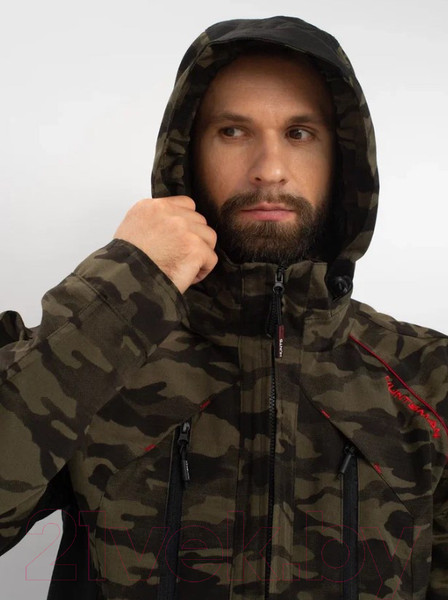 Изображение товара Костюм для охоты и рыбалки Huntsman Матрица летний Смесовая Рип-Стоп КМФ DJIN (р-р 48-50/182-188)