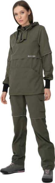 Изображение товара Костюм для охоты и рыбалки Huntsman Женский Антигнус Люкс Cotton Хаки (р-р 40-42/158-164)