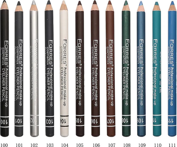 Изображение товара Карандаш для глаз Farres MB011-101 матовый серый (1.4г)