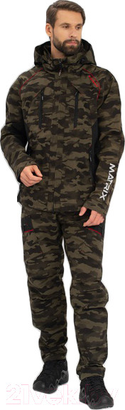 Изображение товара Костюм для охоты и рыбалки Huntsman Матрица Nylon Cotton летний Рип-Стоп КМФ DJIN (р-р 56-58/182-188)