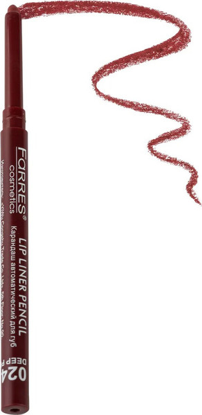 Изображение товара Карандаш для губ Farres MB001-024 автоматический глубокий розовый (0.28г)