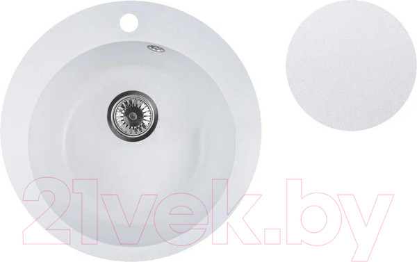 Изображение товара Мойка кухонная Marblan Orbi (иней)