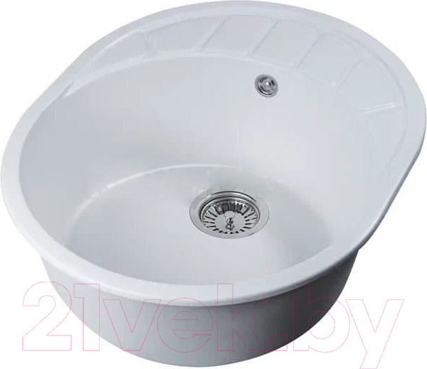 Изображение товара Мойка кухонная Marblan Ovata L (иней)