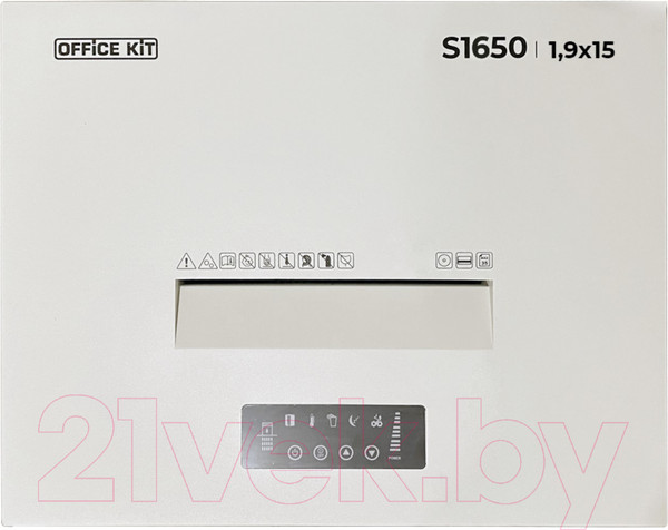 Изображение товара Шредер Office Kit S1650 1.9x15 / OK19151650