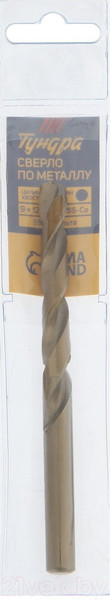 Изображение товара Сверло Tundra HSS-Co по металлу цилиндрический хвостовик 9мм / 4087167