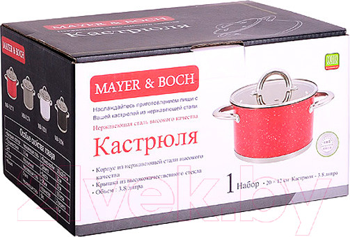 Изображение товара Кастрюля Mayer&Boch 31271 (3.8л)