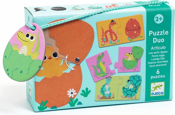 Изображение товара Развивающая игра Djeco Забавные скорлупки / DJ08193