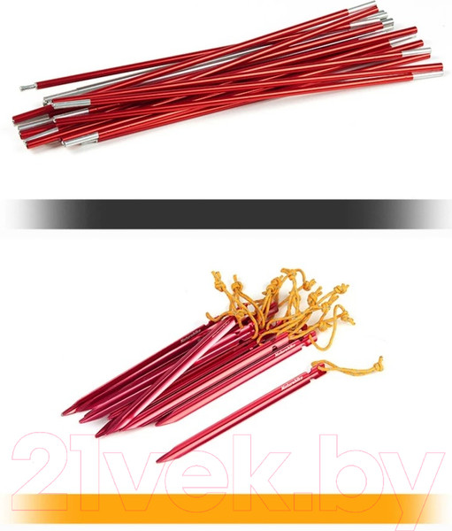 Изображение товара Палатка Naturehike Opalus NH17L001-L 20D / 6976023924781 (зеленый)