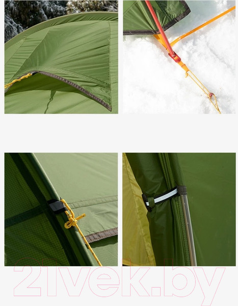 Изображение товара Палатка Naturehike Opalus NH17L001-L 20D / 6976023924781 (зеленый)