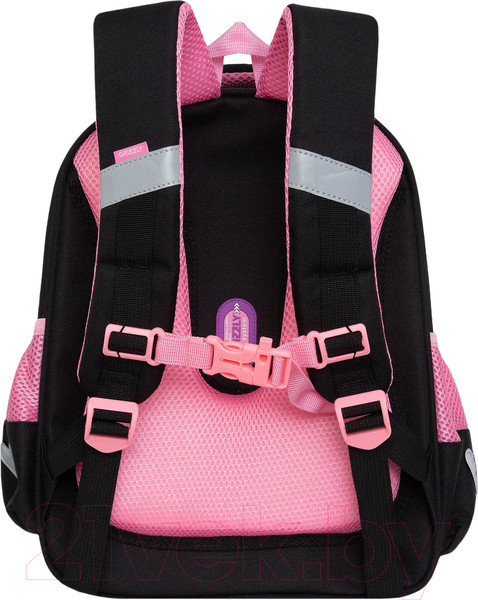 Изображение товара Школьный рюкзак Grizzly RAz-486-12 (черный)