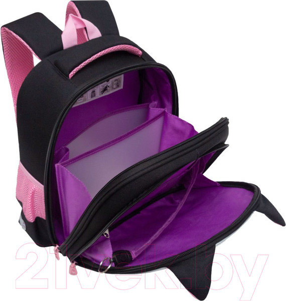 Изображение товара Школьный рюкзак Grizzly RAz-486-12 (черный)