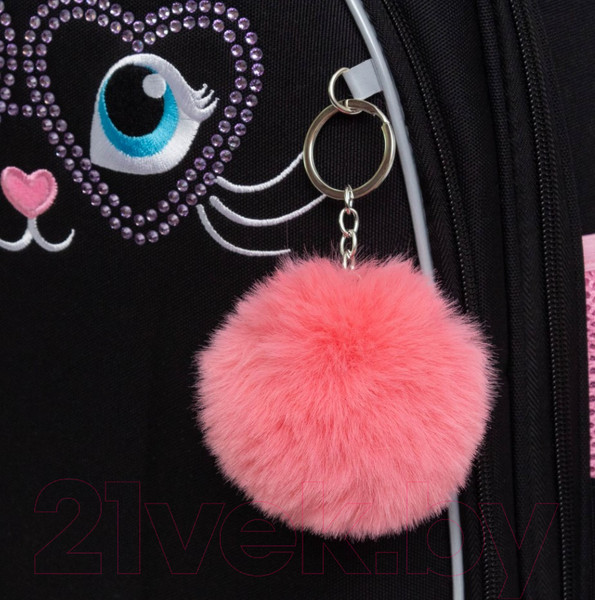 Изображение товара Школьный рюкзак Grizzly RAz-486-12 (черный)