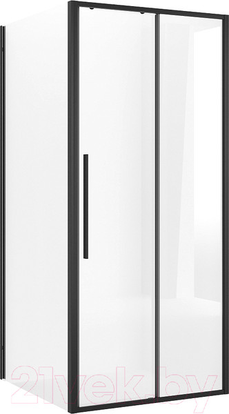 Изображение товара Душевой уголок Niagara 110x80x195 NG-84-11AB-A80B-34 (черный матовый/прозрачное стекло)