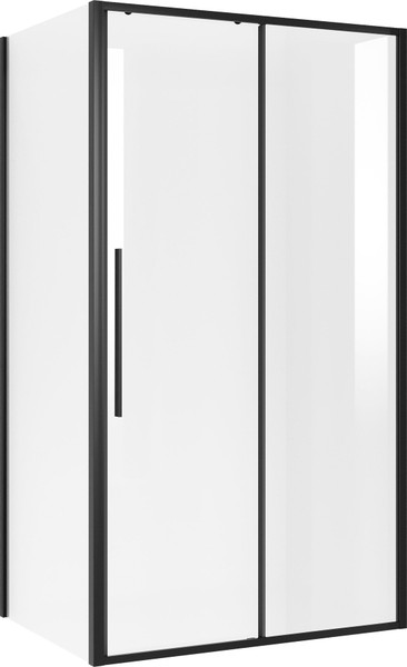 Изображение товара Душевой уголок Niagara 140x100x195 NG-84-14AB-A100B-34 (черный матовый/прозрачное стекло)