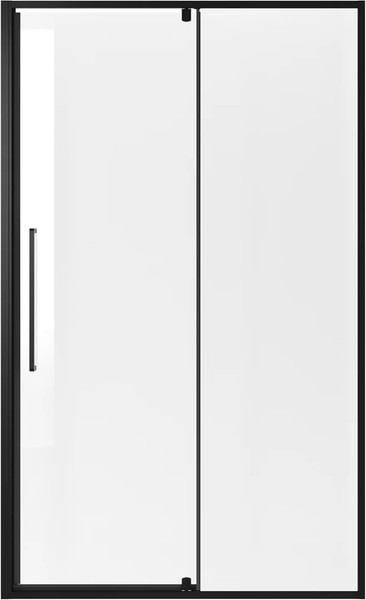 Изображение товара Душевой уголок Niagara 120x100x195 NG-85-12AB-A100B-34 (черный матовый/прозрачное стекло)