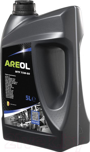 Изображение товара Трансмиссионное масло Areol MTF 75W80 / 75W80AR144 (5л)