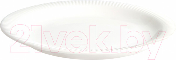 Изображение товара Блюдо AksHome Mulin 21x2 (белый)