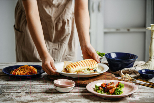 Изображение товара Блюдо AksHome Mulin 26.5x3 (белый)