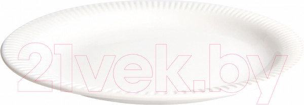 Изображение товара Блюдо AksHome Mulin 26.5x3 (белый)