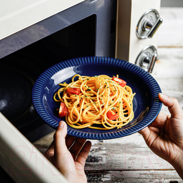 Изображение товара Блюдо AksHome Mulin 21x2 (синий)