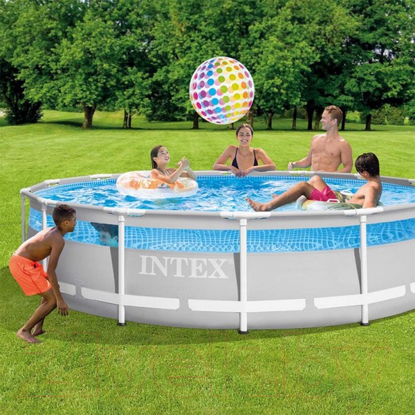 Изображение товара Каркасный бассейн Intex Prism Frame Clearview 26722 (427х107)