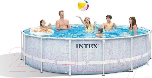 Изображение товара Каркасный бассейн Intex Prism Frame Chevron 26746 (488х122)