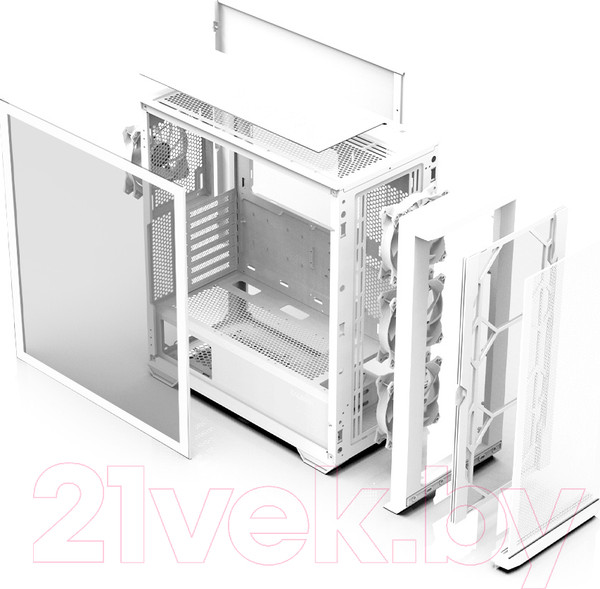 Изображение товара Корпус для компьютера Zalman Z10 Duo (без БП, белый)