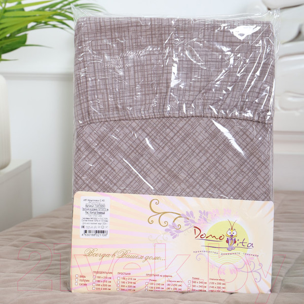 Изображение товара Простыня Атра Контур 160x200x20 / 10416894 (зеленый)