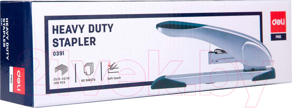 Изображение товара Степлер Deli Pro / 0391 (серый)