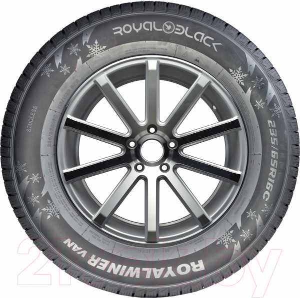 Изображение товара Зимняя легкогрузовая шина ROYAL BLACK Royal Winter VAN 225/75R16C 121/120R