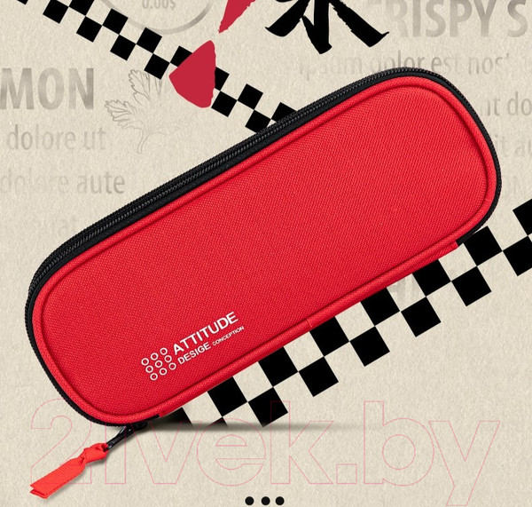 Изображение товара Пенал Deli BC214 (красный)