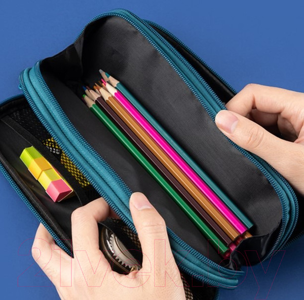 Изображение товара Пенал Deli BC214 (красный)